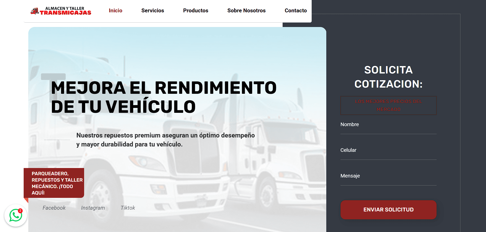 Diseño de Plataforma Embudo